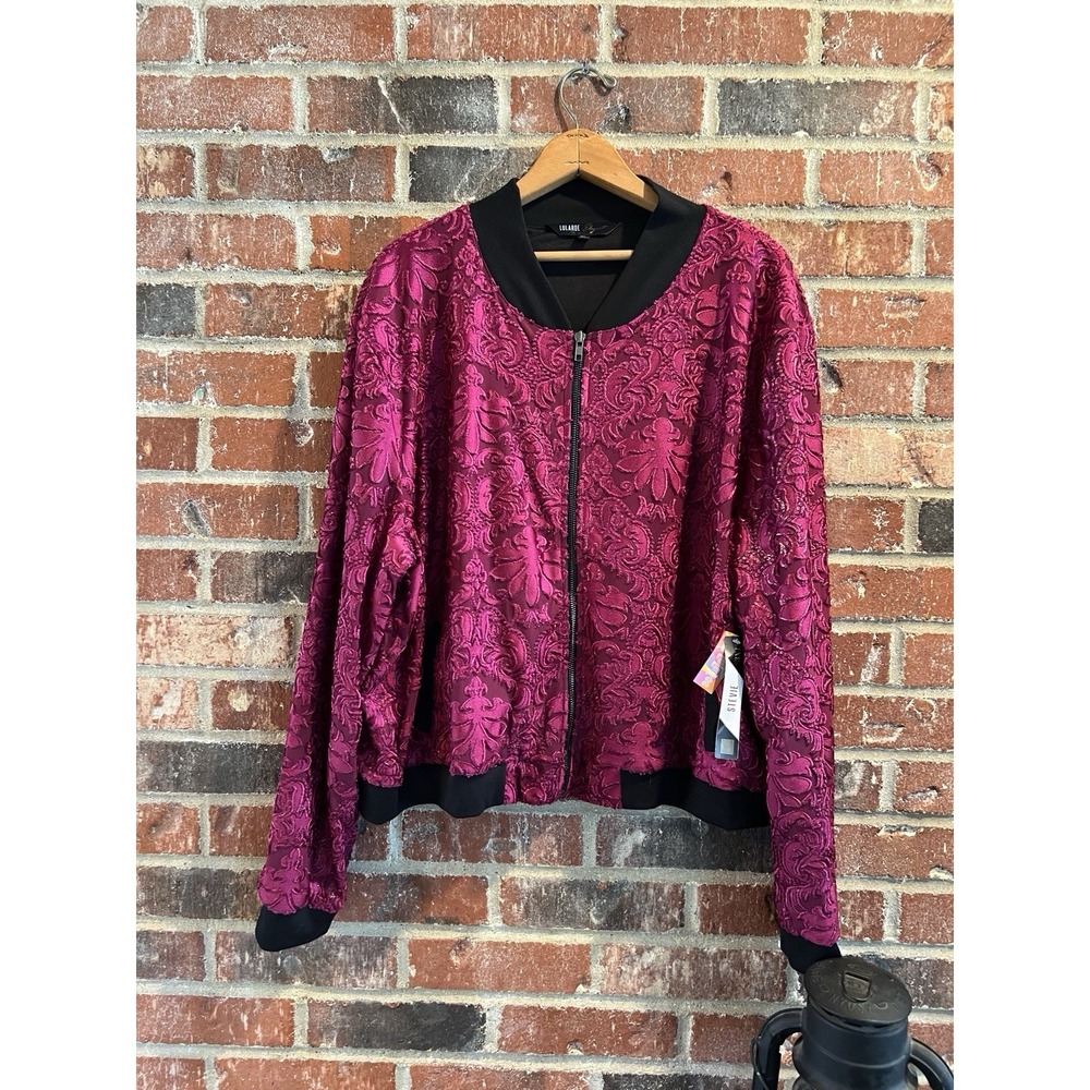 Lularoe Elegant Stevie Bomber Jacket 3XL